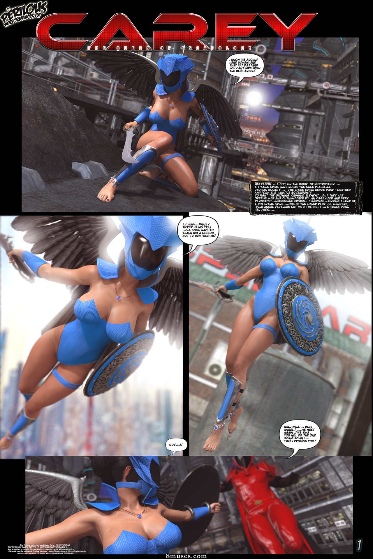 Carey the Queen of Escapology - Carey - 32 - Page 2