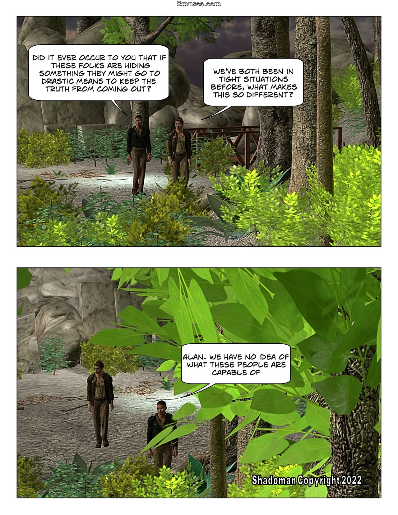 Amazing Transformation Comics - Transformed Trespassers - Page 5