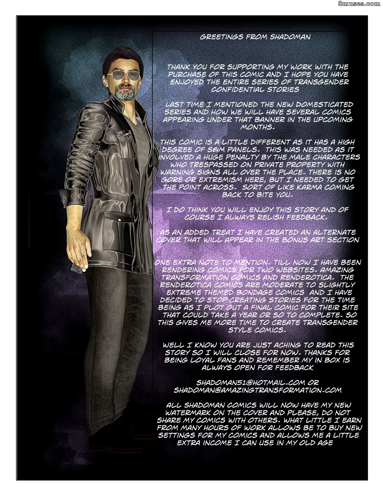Amazing Transformation Comics - Transformed Trespassers - Page 2