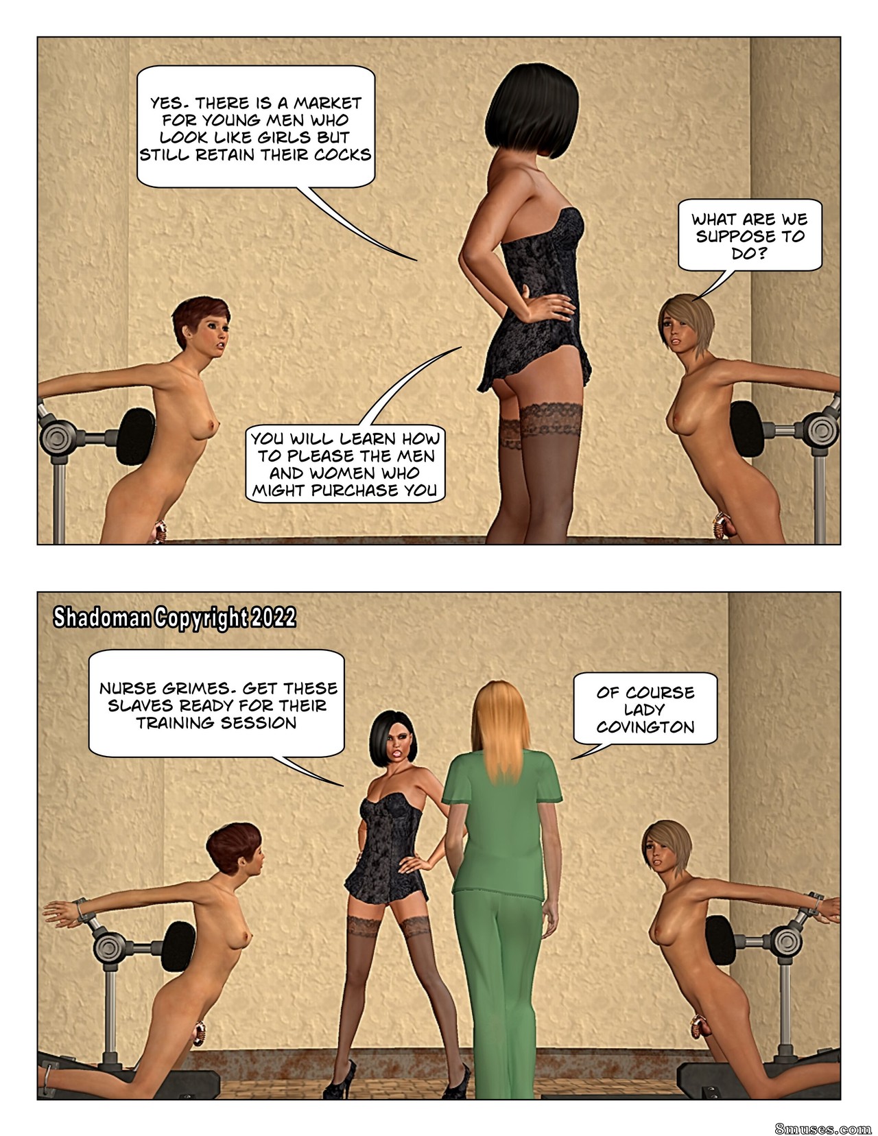 Amazing Transformation Comics - Transformed Trespassers - Page 62