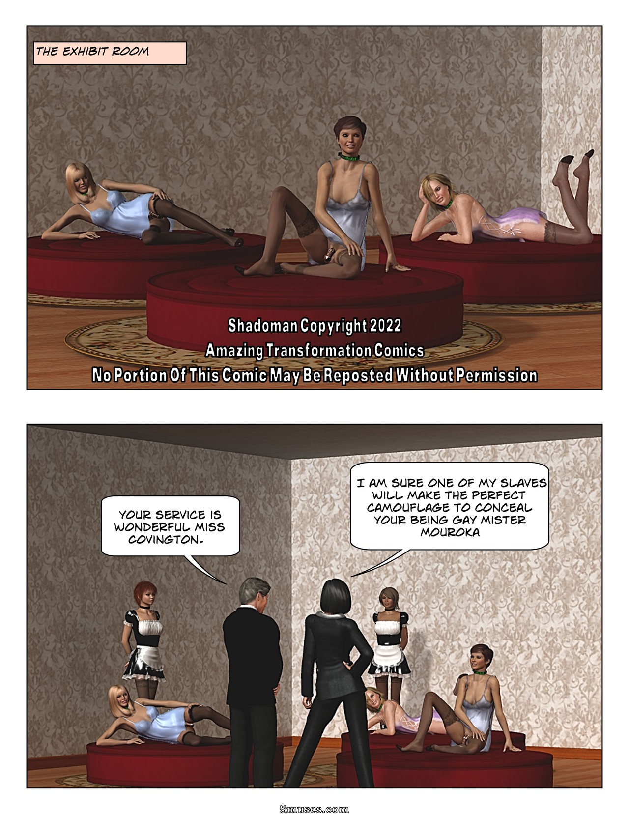 Amazing Transformation Comics - Transformed Trespassers - Page 114