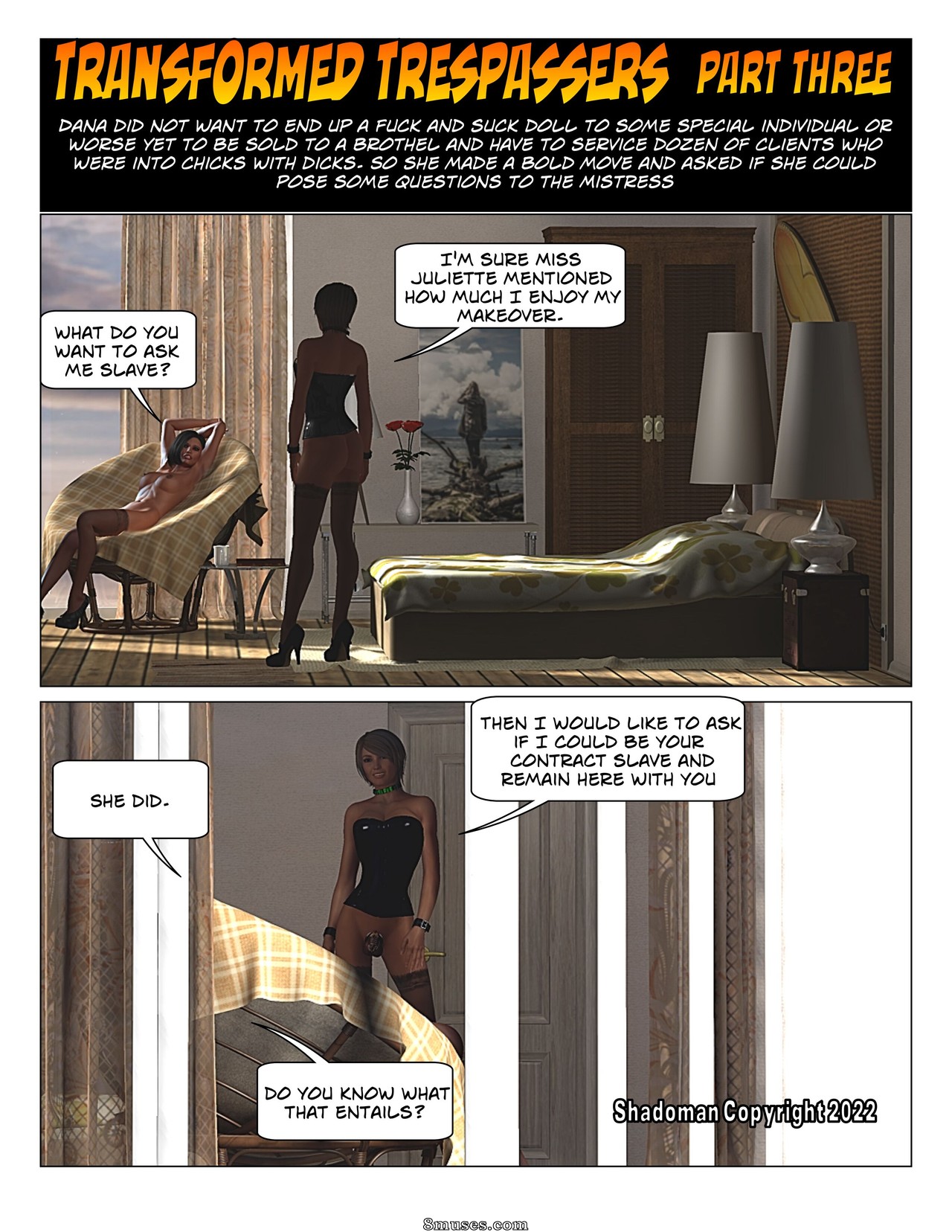 Amazing Transformation Comics - Transformed Trespassers - Page 99