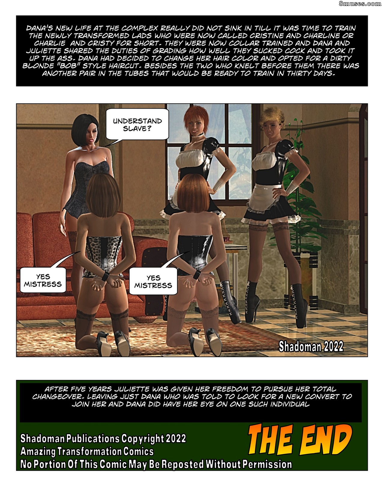 Amazing Transformation Comics - Transformed Trespassers - Page 153