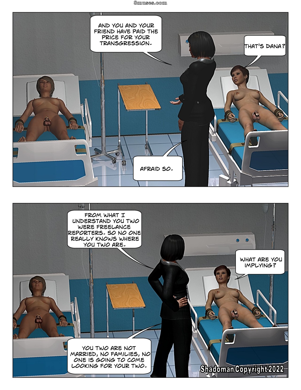 Amazing Transformation Comics - Transformed Trespassers - Page 54