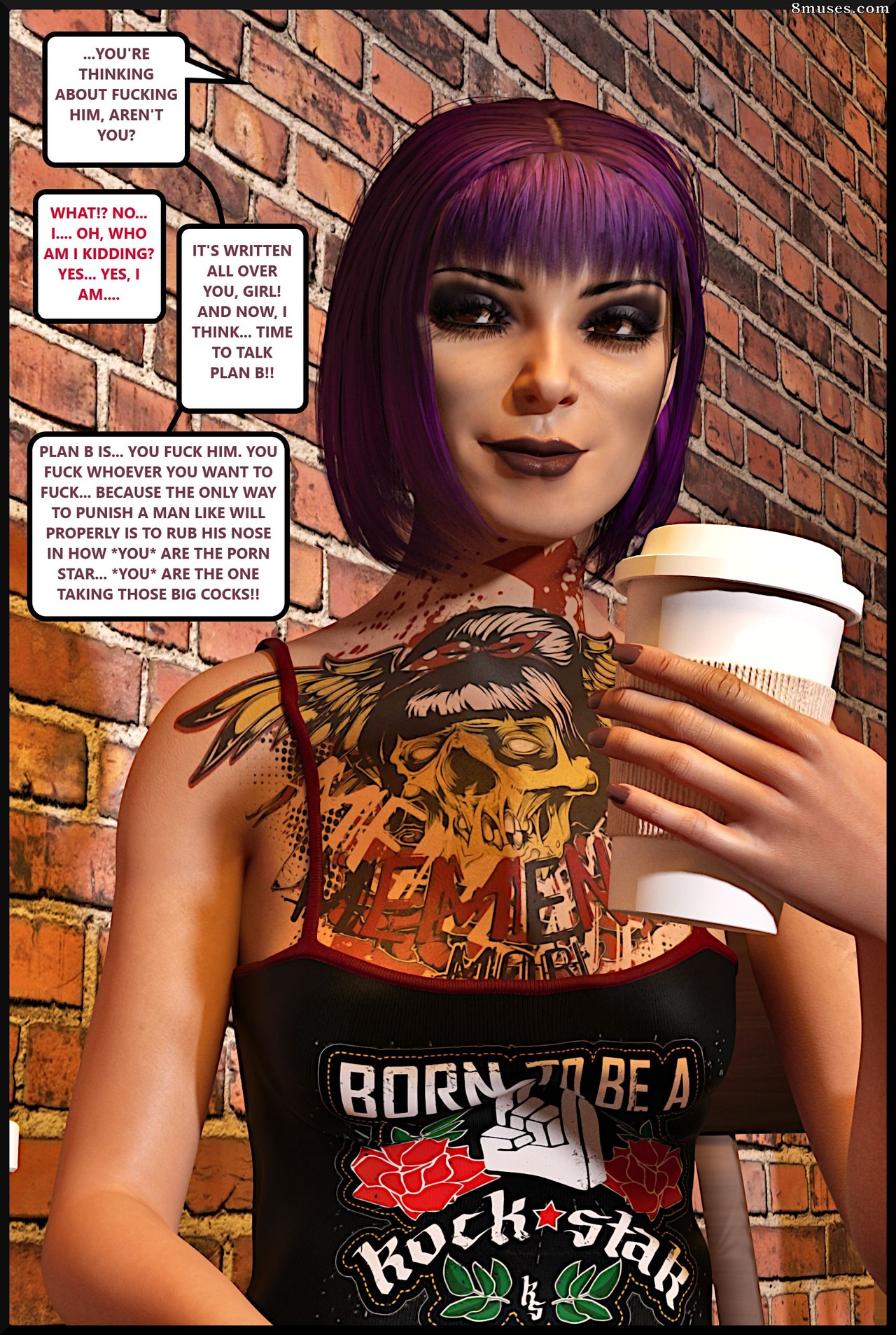 Alison Hale Comics - Vício em pornografia - Página 49