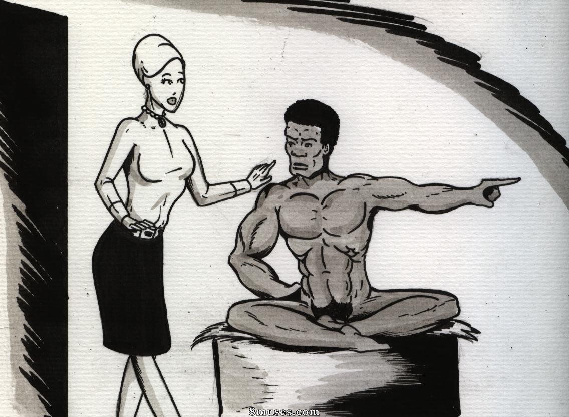 IllustratedInterracial.com Comics - African Teacher - Page 7