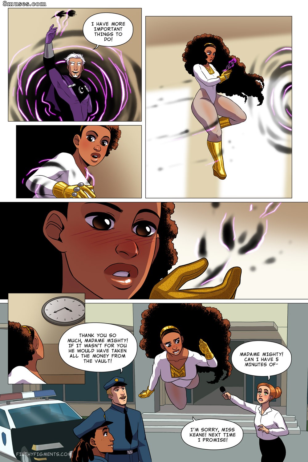 Filthy Figments Comics - Senhora Poderosa - Página 6