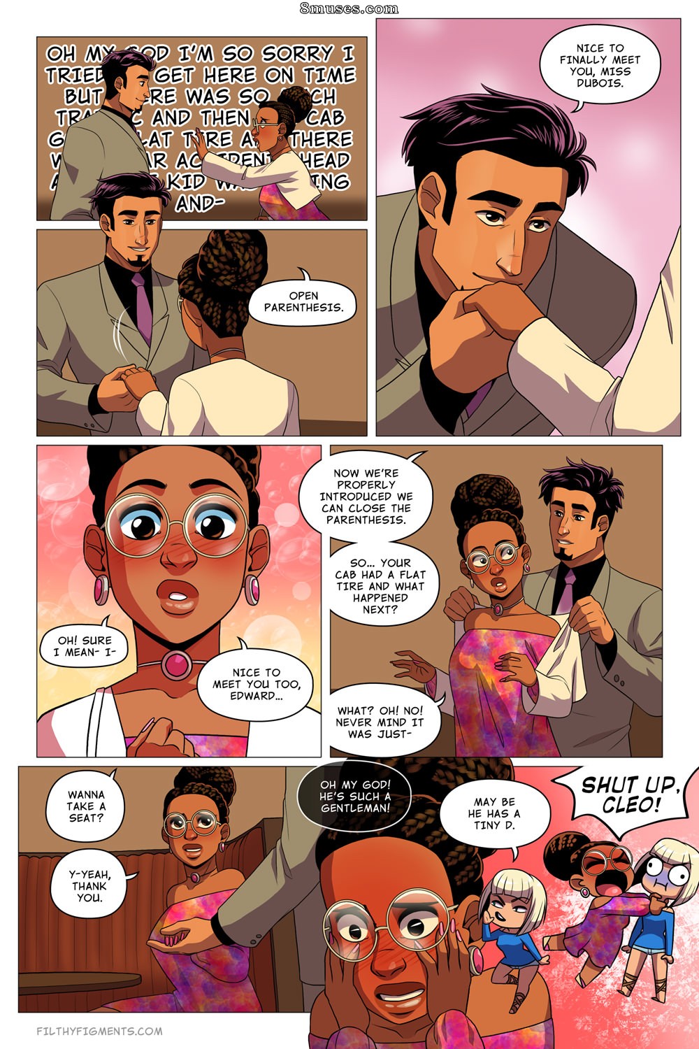 Filthy Figments Comics - Senhora Poderosa - Página 9