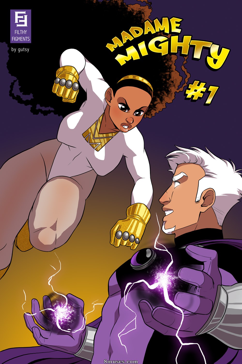 Filthy Figments Comics - Señora Poderosa - Página 1