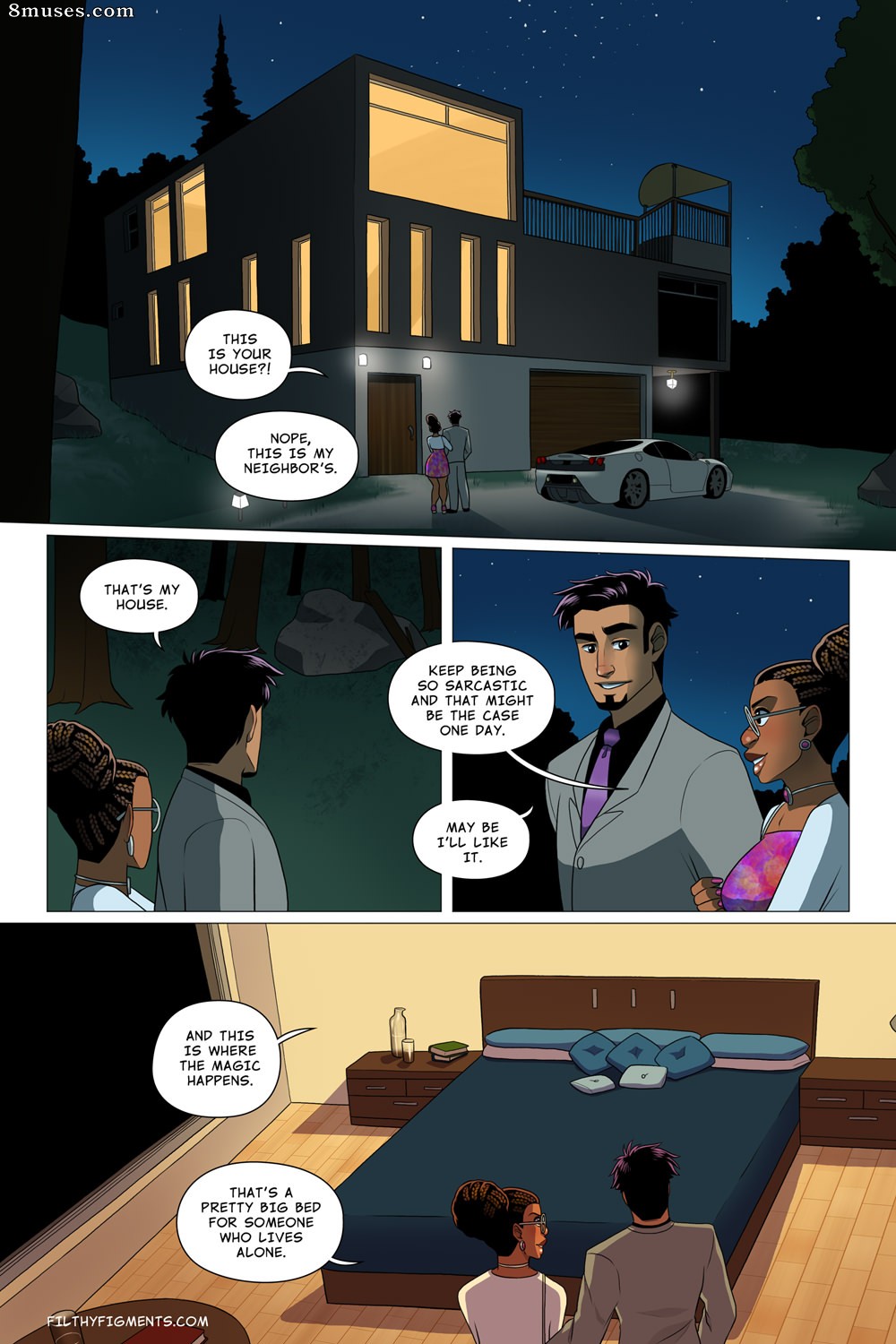 Filthy Figments Comics - Senhora Poderosa - Página 12