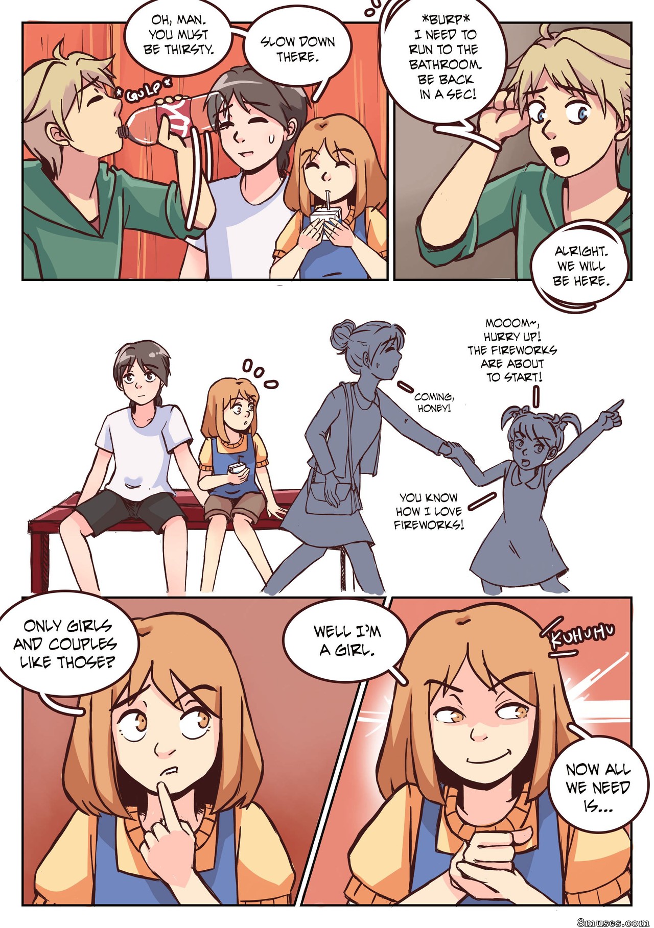 MeowWithMe Comics - Amy Omake - O desejo de Justin - Página 5