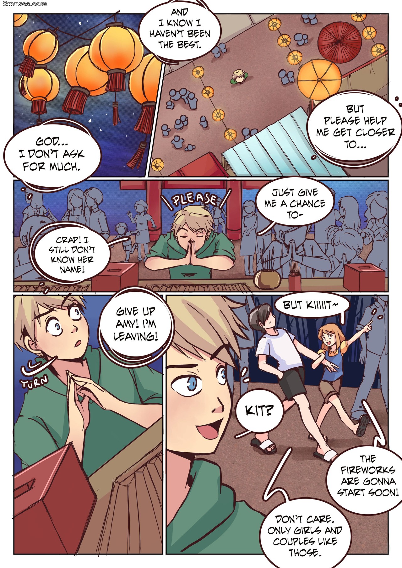 MeowWithMe Comics - Amy Omake - O desejo de Justin - Página 2