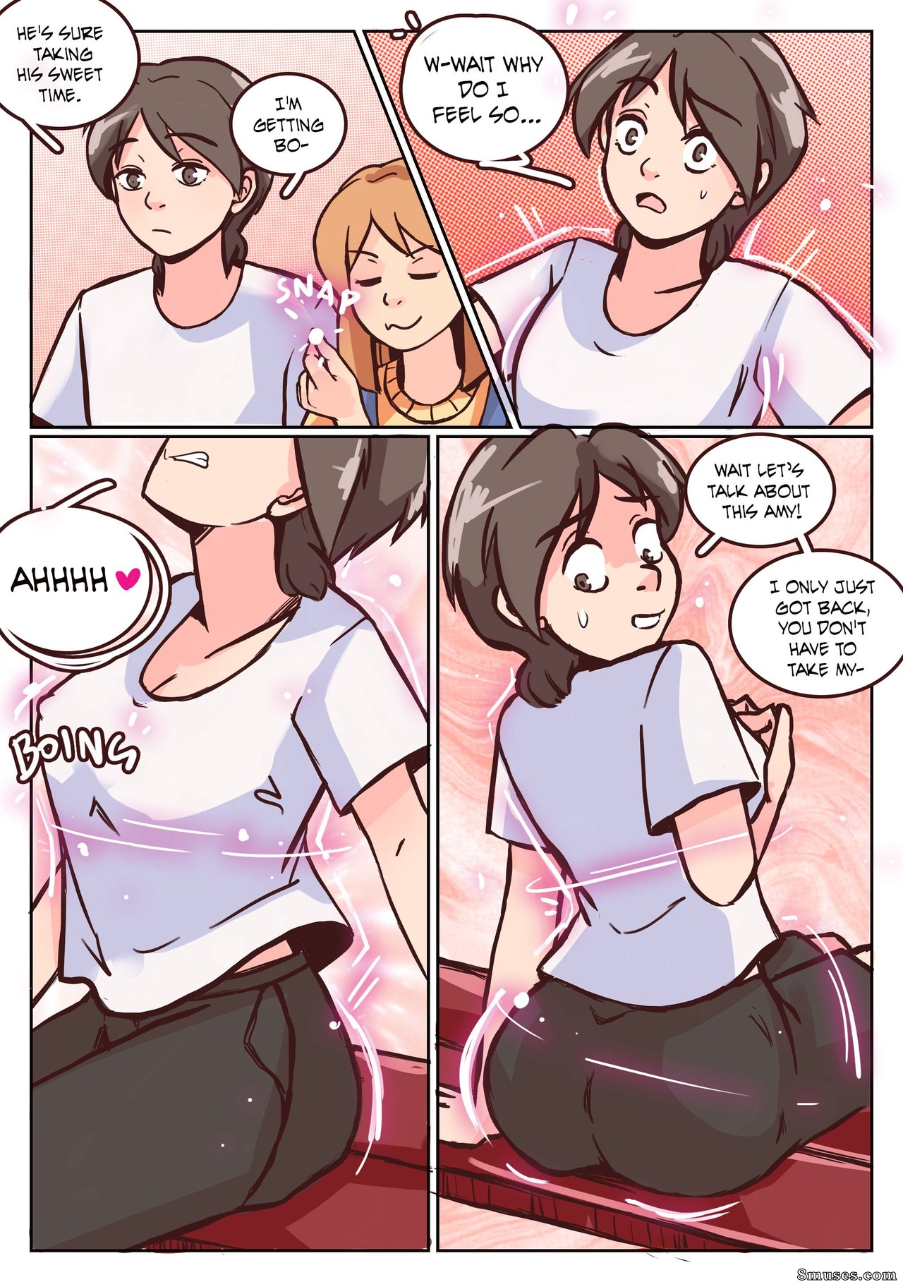 MeowWithMe Comics - Amy Omake - O desejo de Justin - Página 6