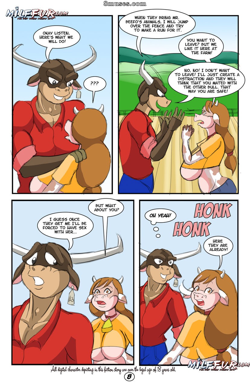 Milffur Comics - Fazenda do velho - Página 8