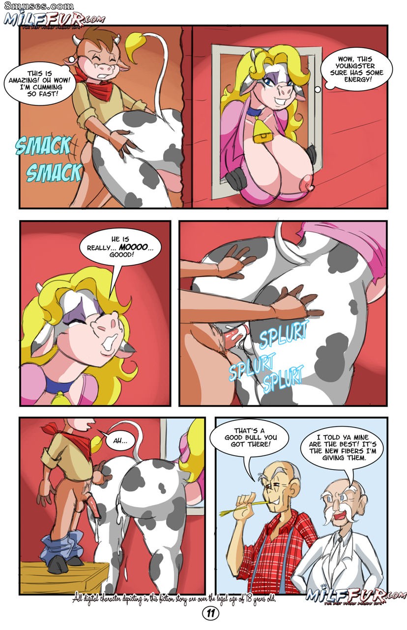Milffur Comics - Fazenda do velho - Página 11