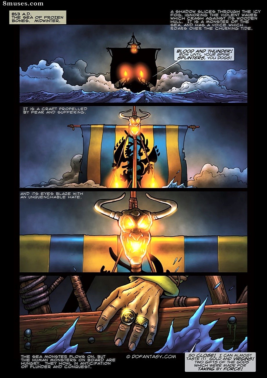 Fansadox Comics - Fansadox 293 - Zero Galvan - Beyond The Frozen Sea - Page 3