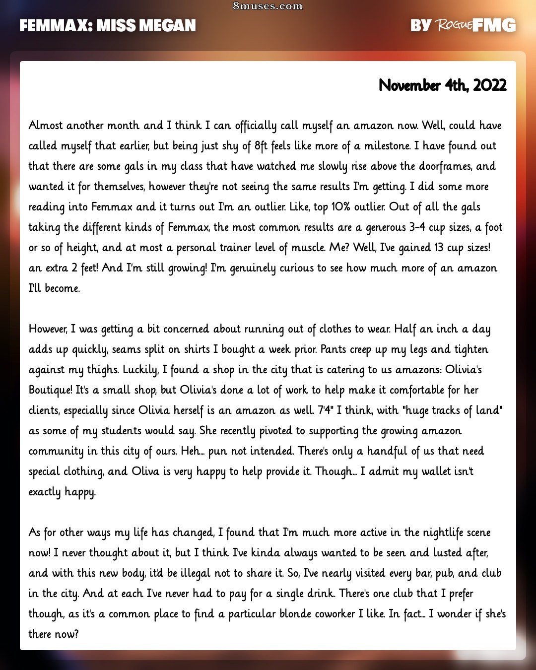 RogueFMG - Femmax - Miss Megan - Standard Edition - Page 14