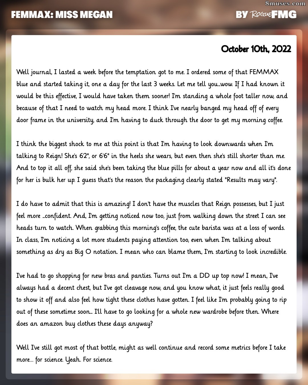 RogueFMG - Femmax - Miss Megan - Standard Edition - Page 7