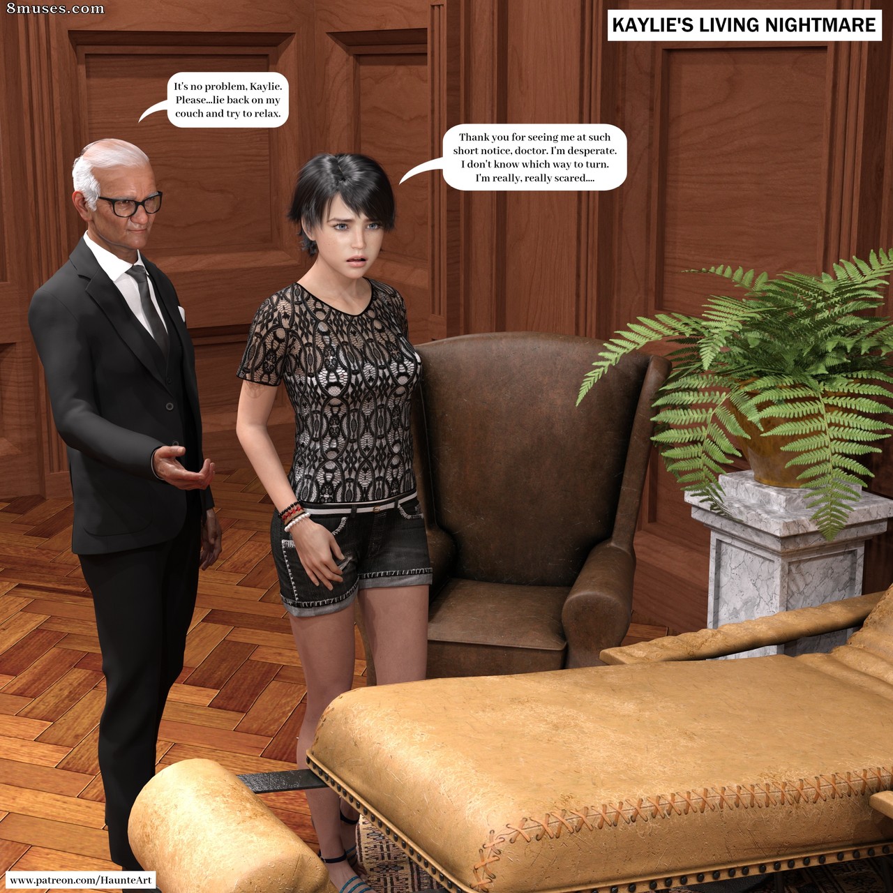 Haunte - Kaylie's Living Nightmare - Page 1