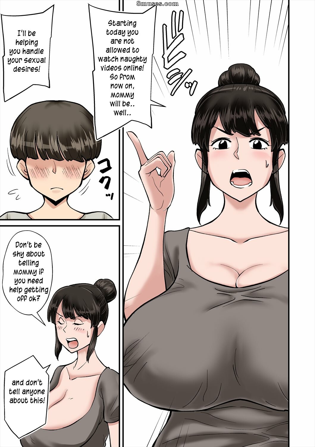 Nobishiro - Mama wa Musuko ni Muchuu - Mom is crazy for her son's cock! - Page 4