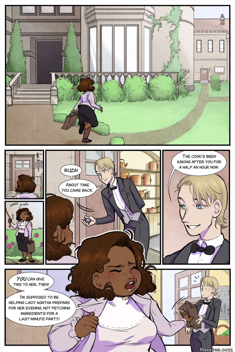Dsan Comics - Breaking Etiquette - Page 2