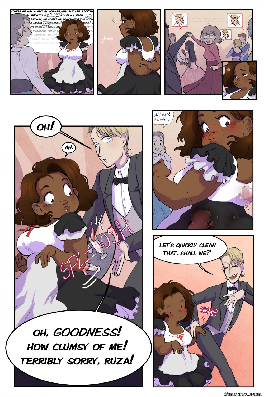 Dsan Comics - Breaking Etiquette - Page 6