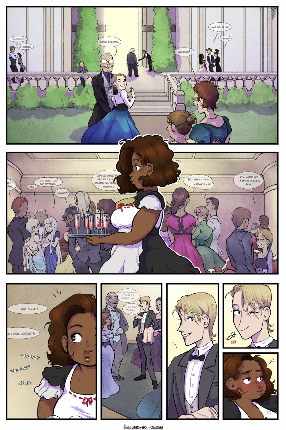 Dsan Comics - Breaking Etiquette - Page 4