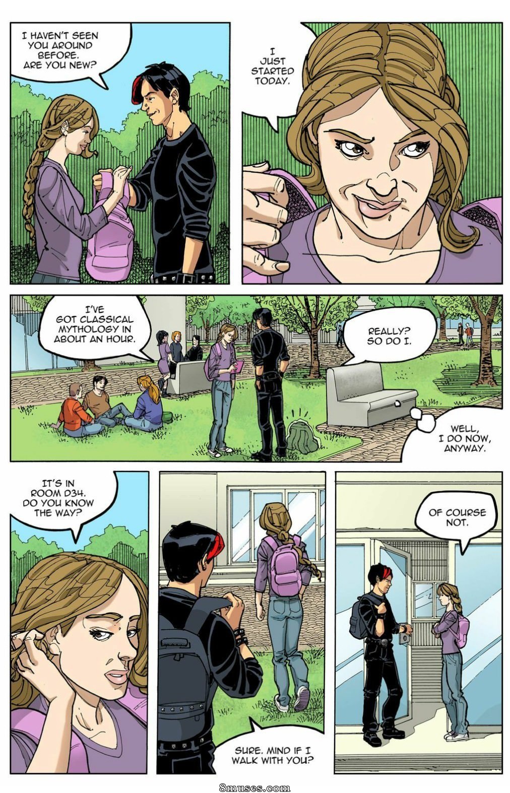 BE Story Club Comics - Gods Amongst Us - Page 9