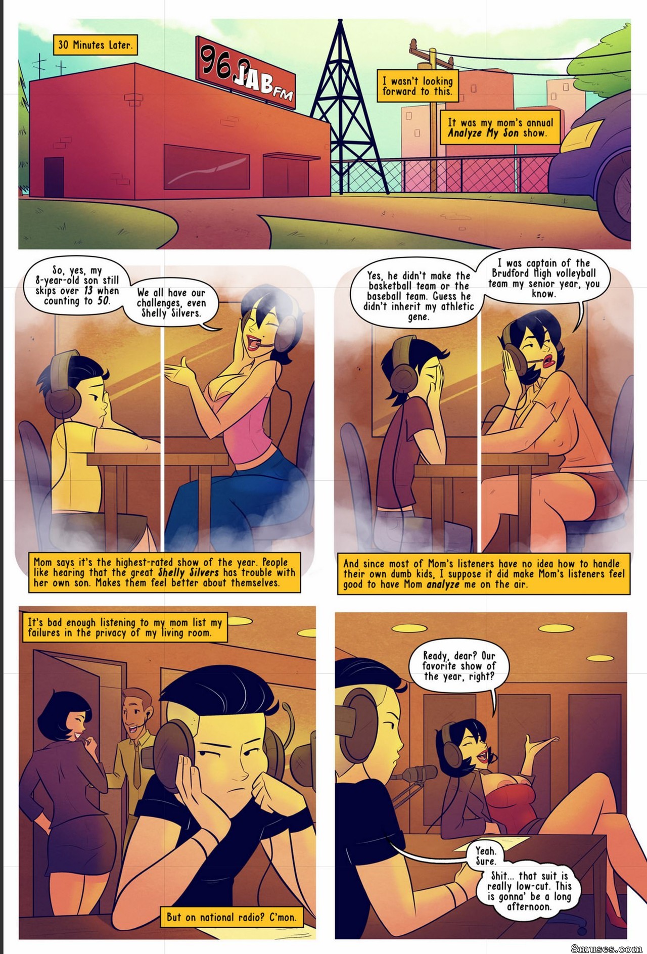 JAB Comics - Mi mamá la estrella de radio - Página 12