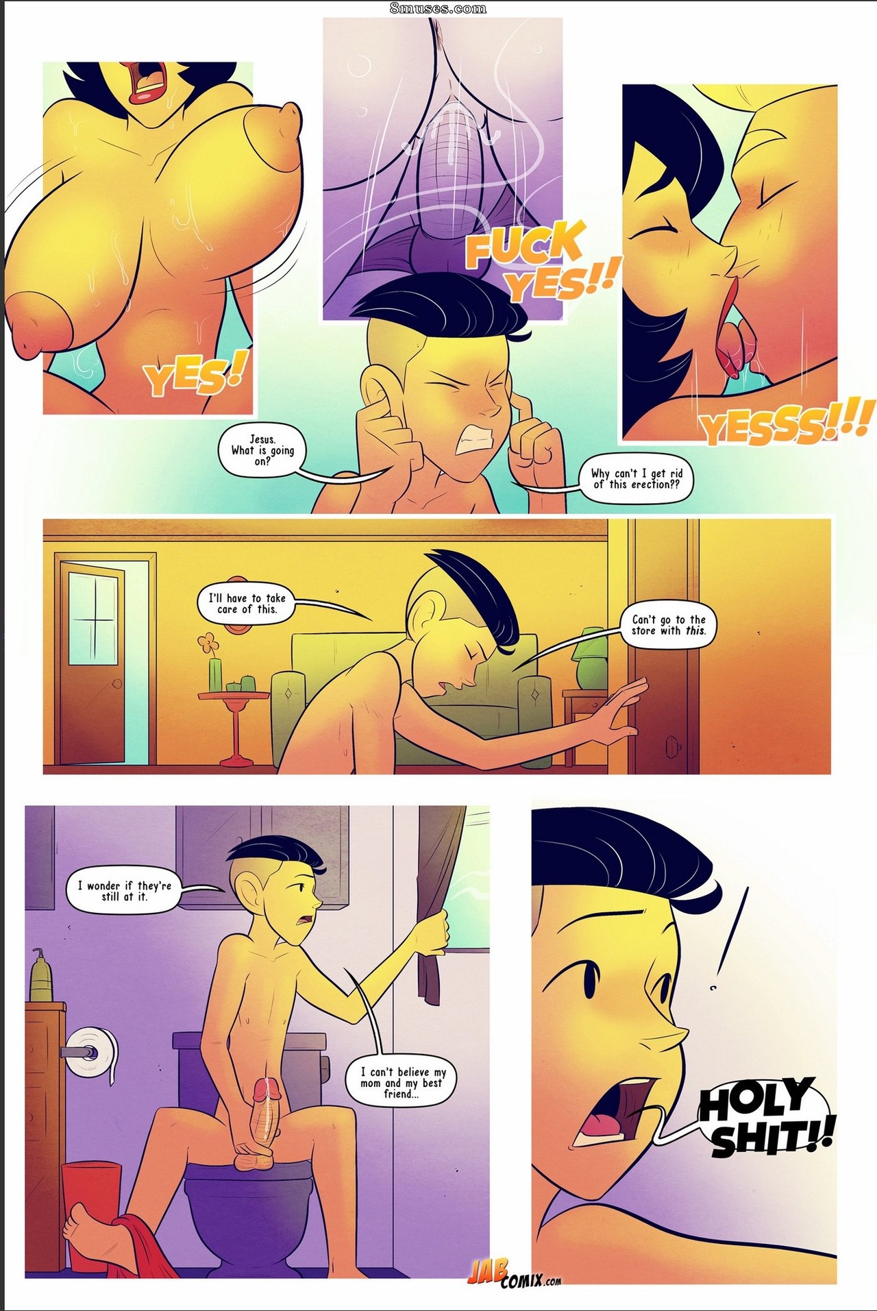 JAB Comics - Minha mãe - A estrela do rádio - Página 8