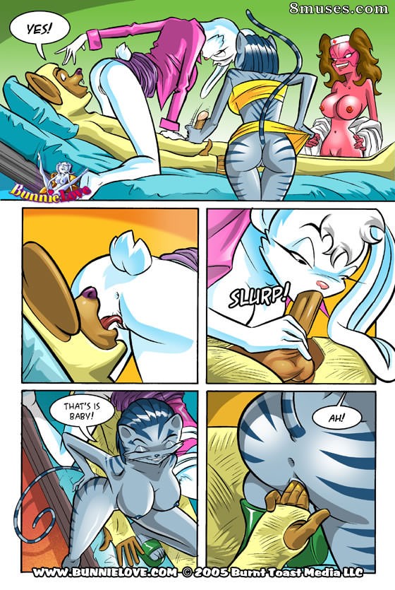 Burnt Toast Media Comics - Bunnie Love 5 - Sexual Healing - Page 16