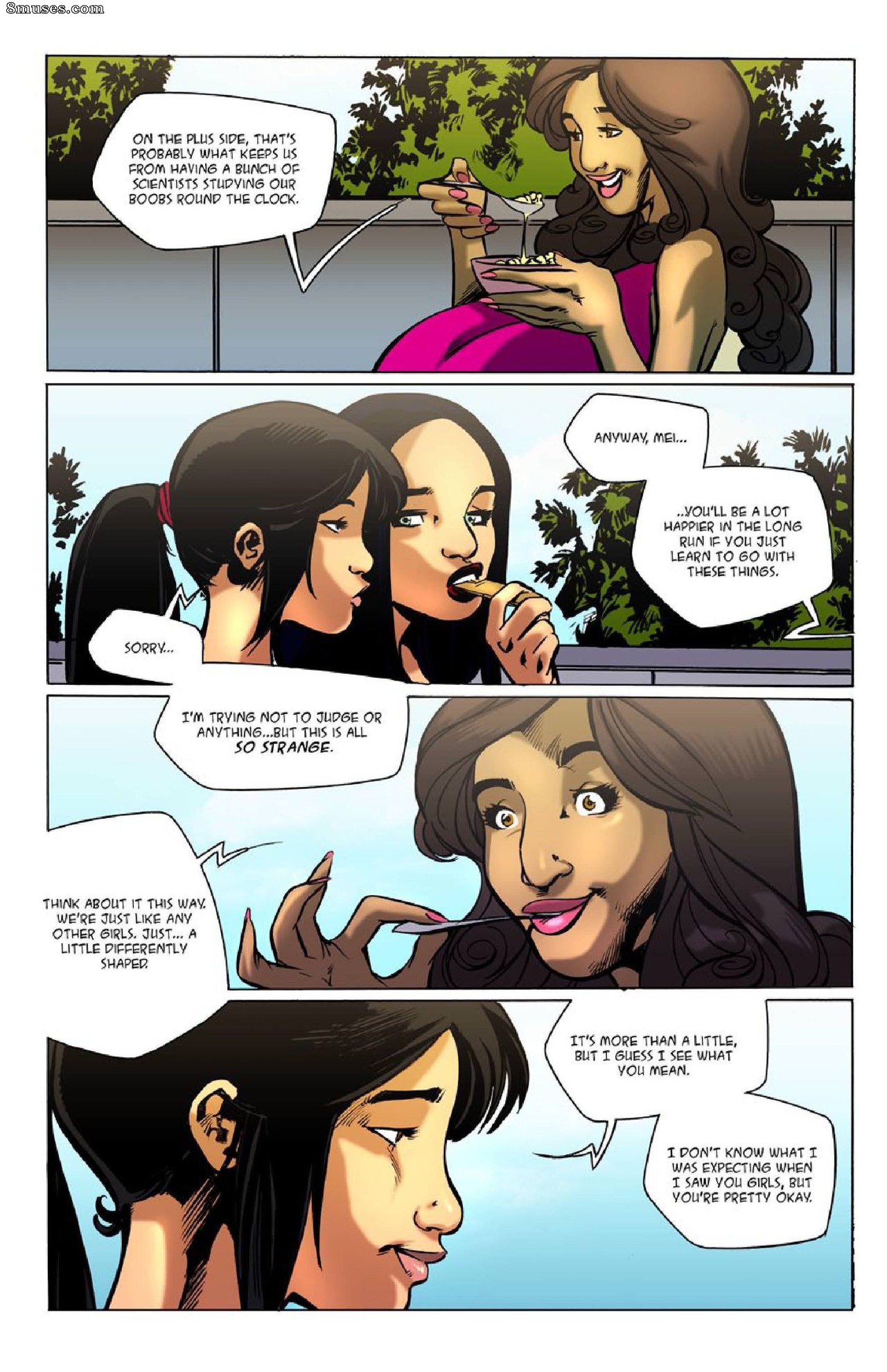 BE Story Club Comics - Welcome to Chastity - Page 18