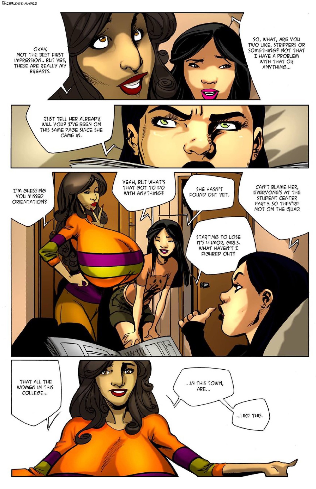 BE Story Club Comics - Bem-vinda à Castidade - Página 8