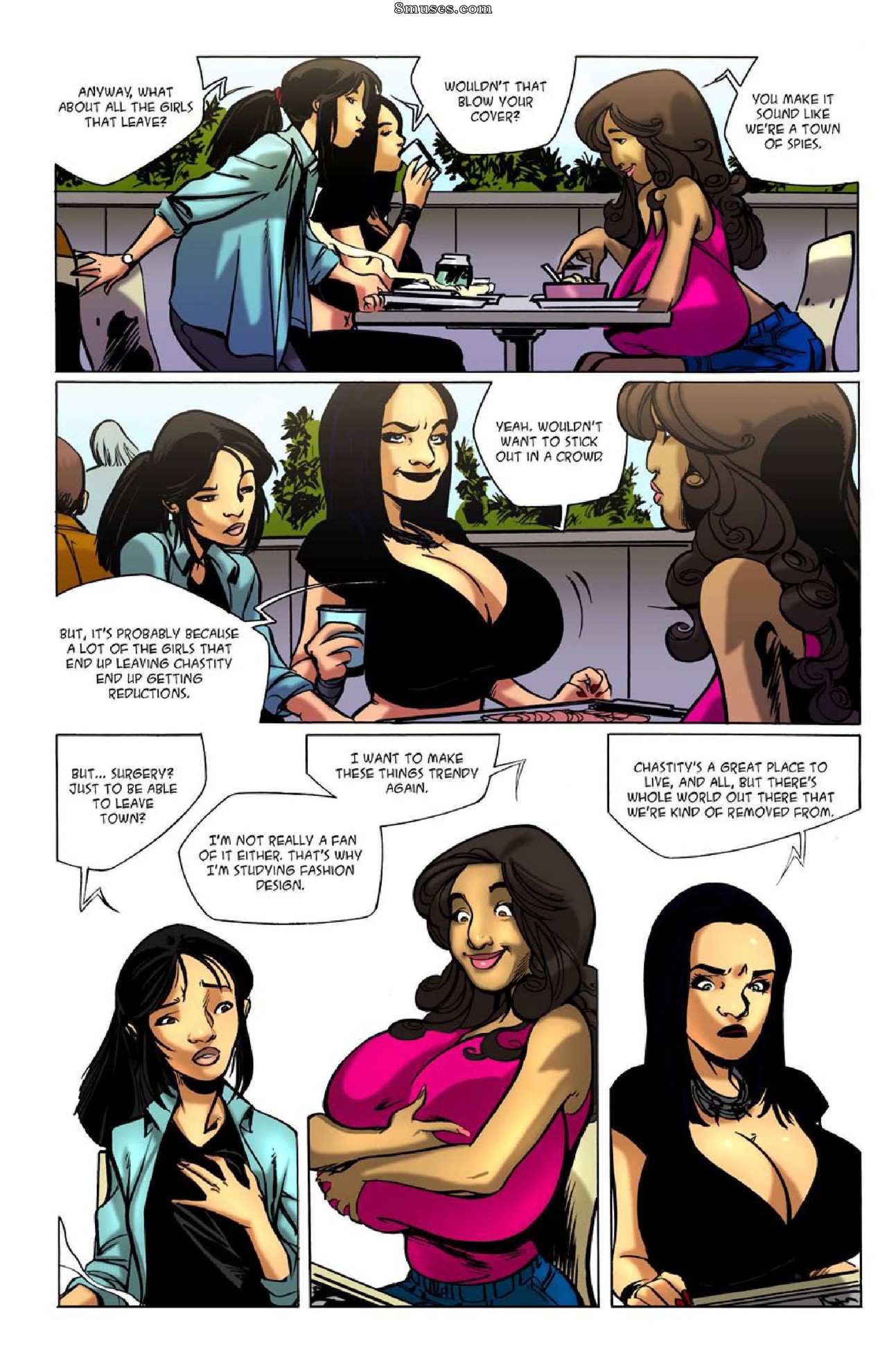 BE Story Club Comics - Bem-vinda à Castidade - Página 17
