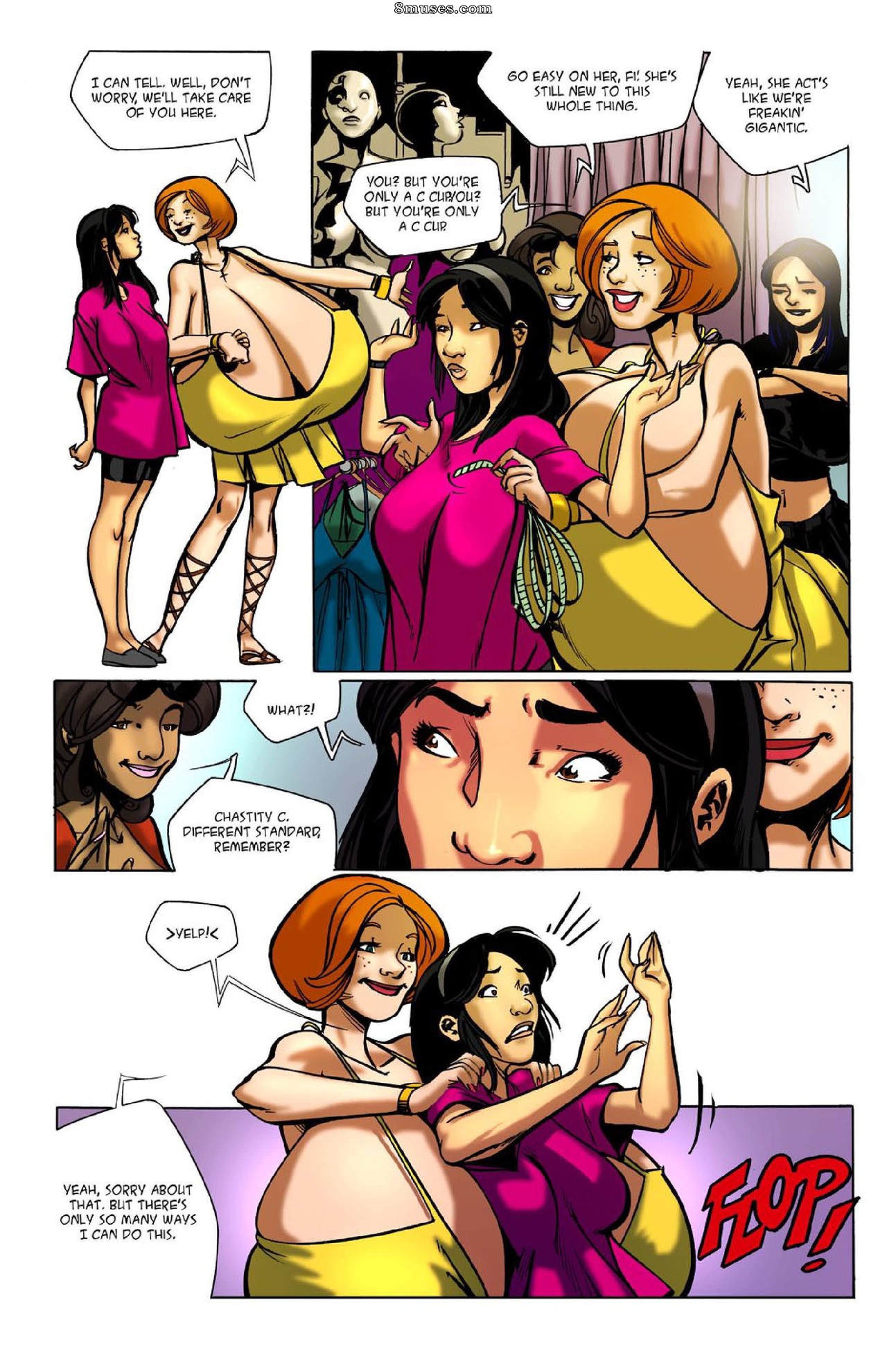 BE Story Club Comics - Welcome to Chastity - Page 28