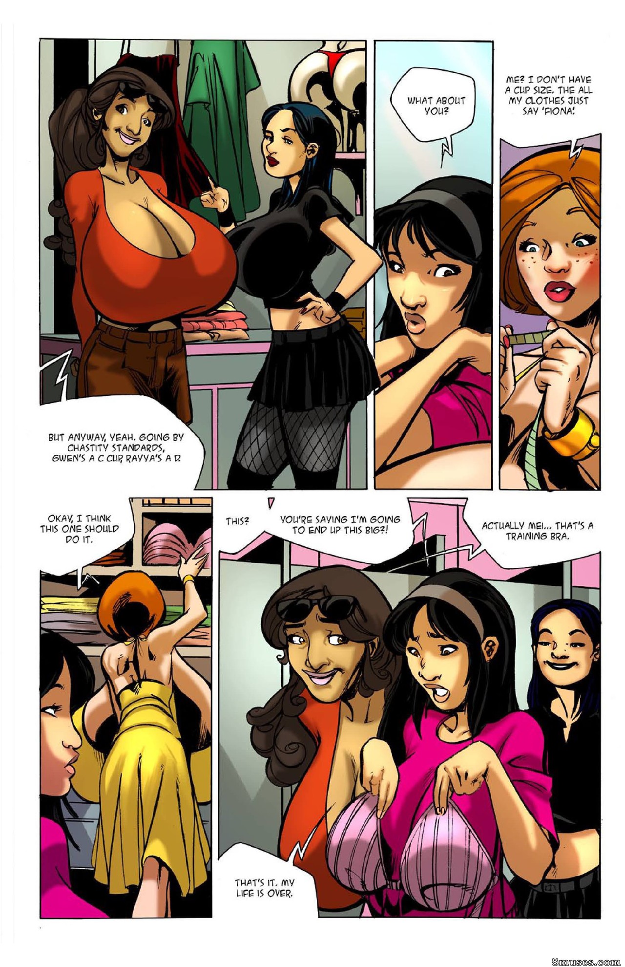 BE Story Club Comics - Welcome to Chastity - Page 29