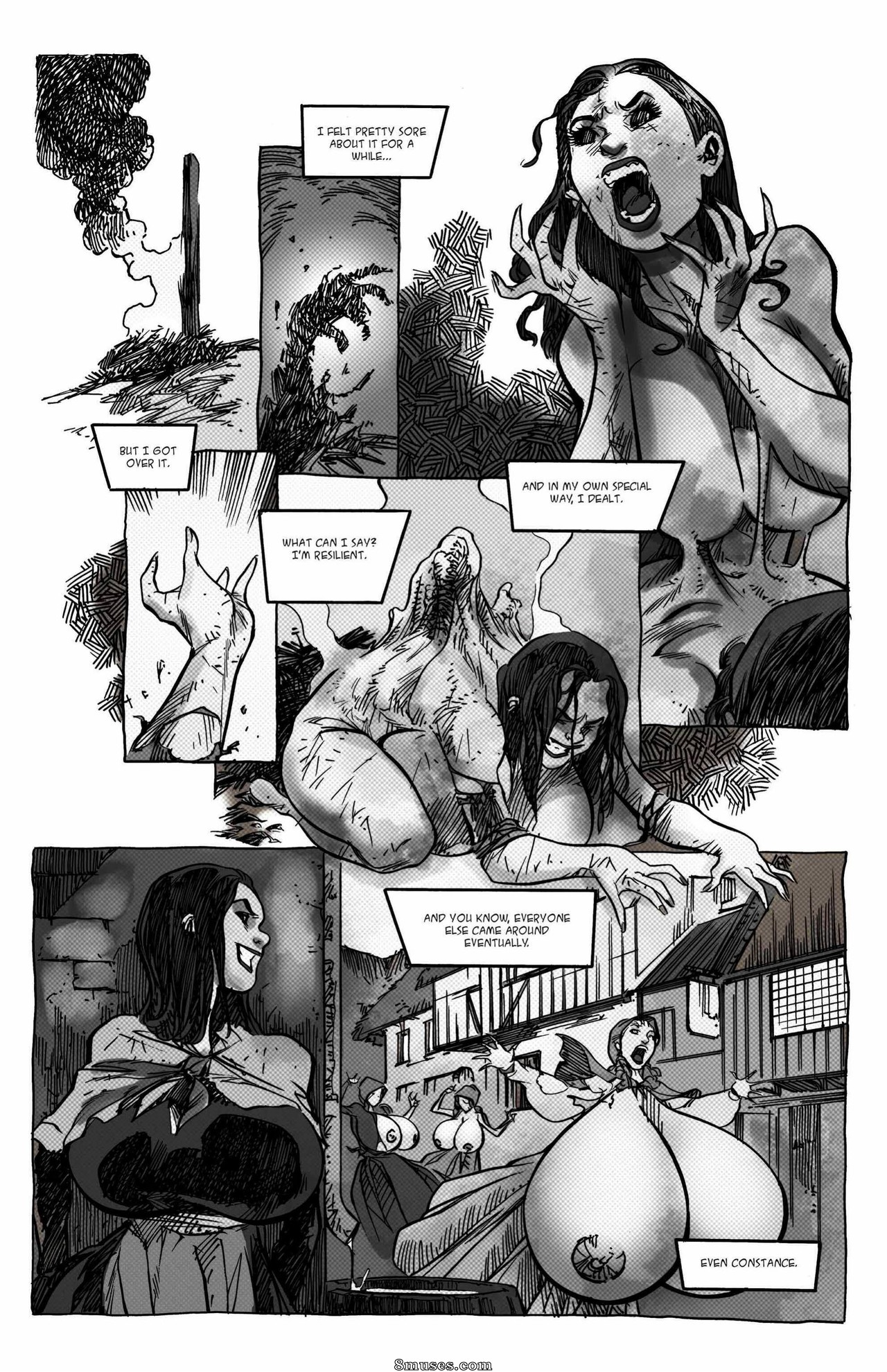 BE Story Club Comics - Bem-vinda à Castidade - Página 115