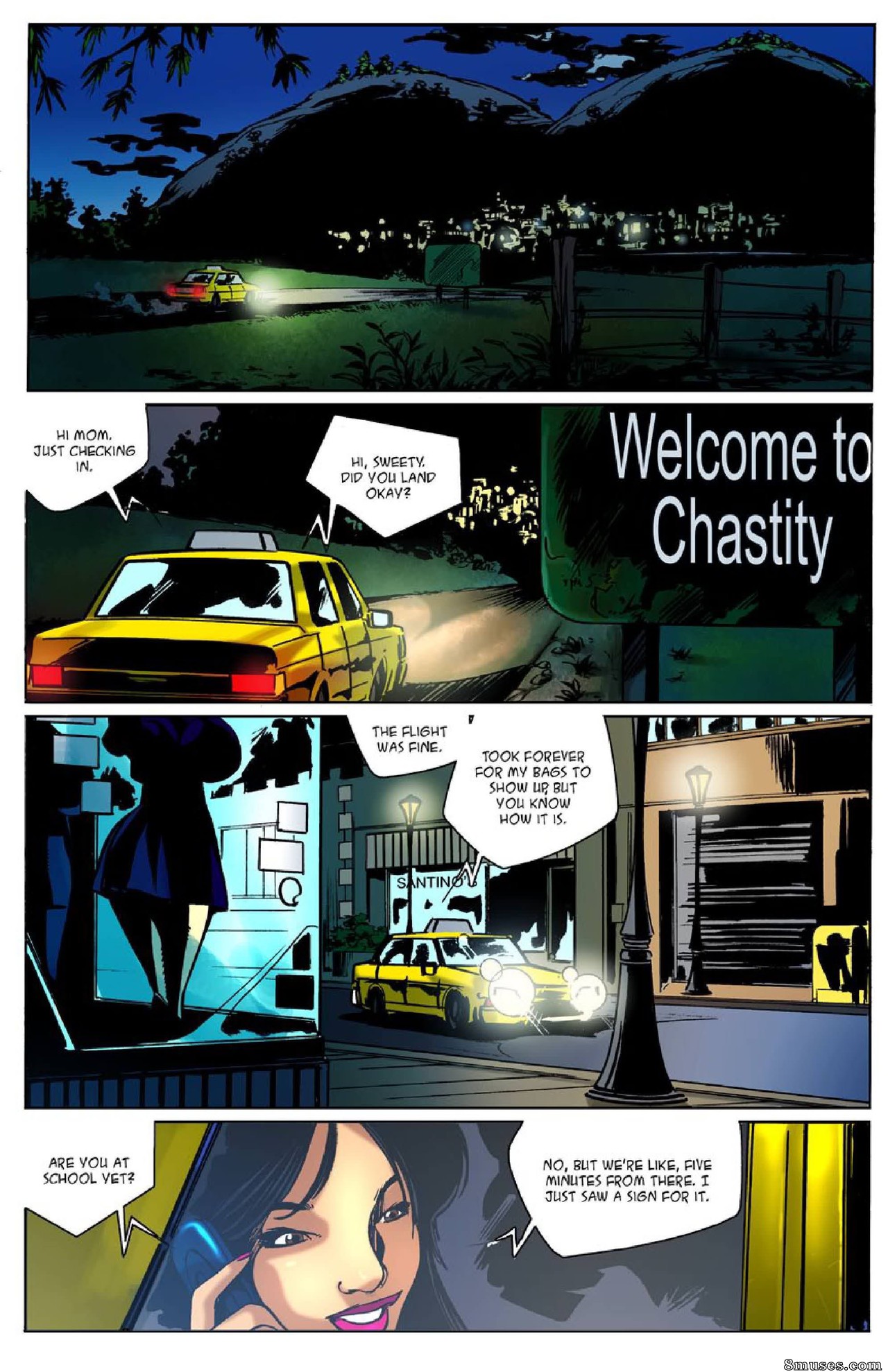 BE Story Club Comics - Welcome to Chastity - Page 3