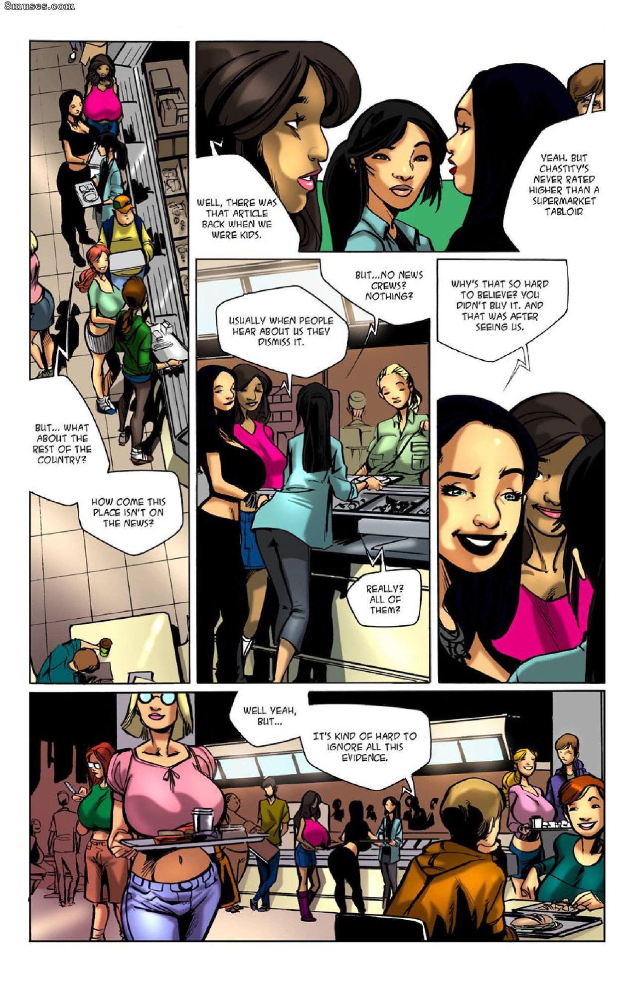BE Story Club Comics - Welcome to Chastity - Page 16
