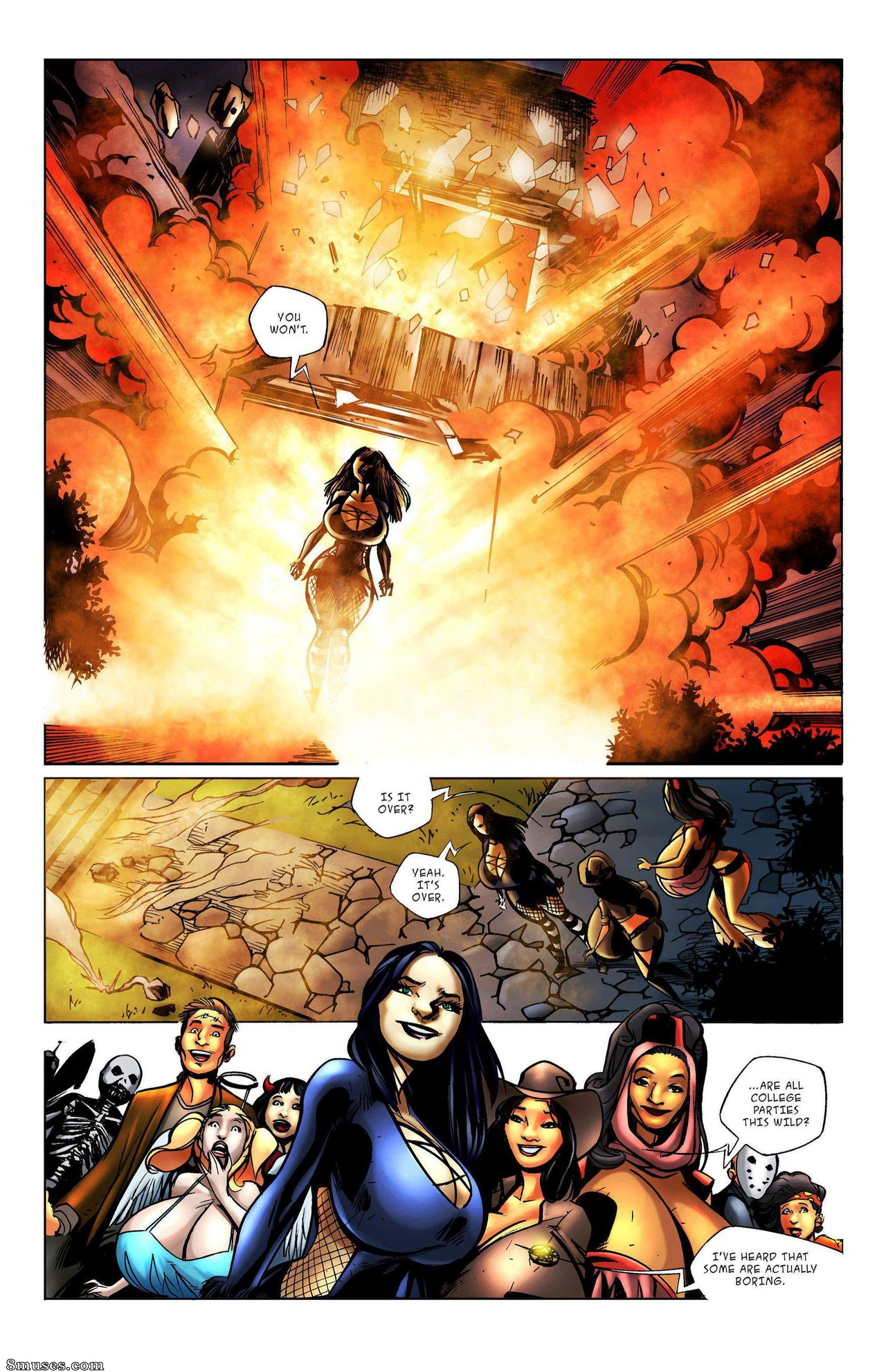 BE Story Club Comics - Welcome to Chastity - Page 127