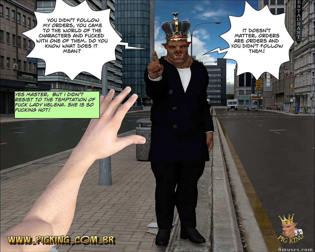 PigKing - CrazyDad Comics - The Storyteller - A Good Narration - Page 28