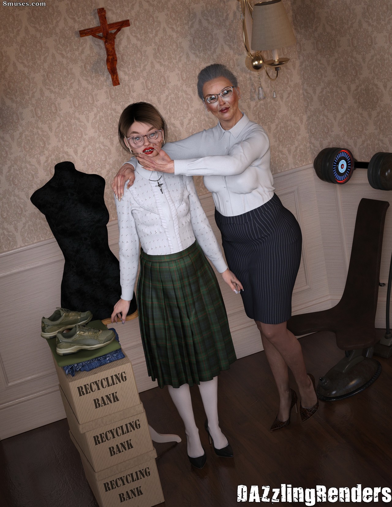DAZzling Renders aka Cocksucker - Bernadette (19) y Lady Margaret (61) - Página 5