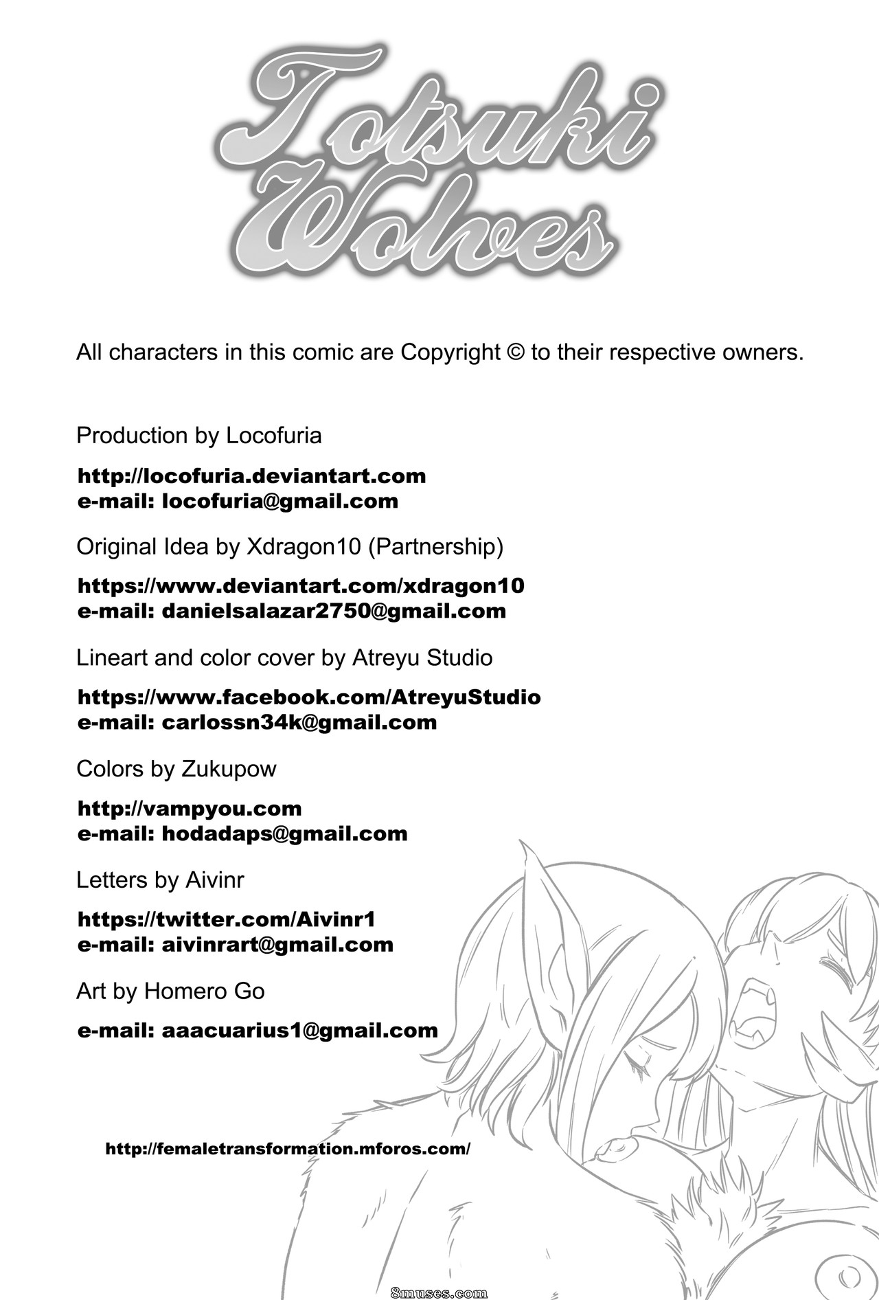 Locofuria Comics - Totsuki Wolves - Página 3
