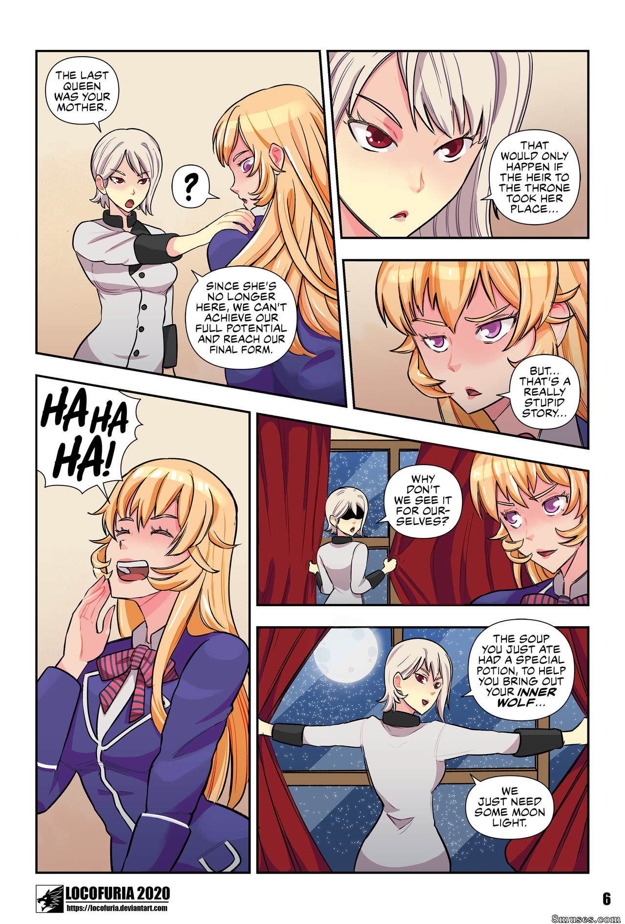 Locofuria Comics - Totsuki Wolves - Página 9