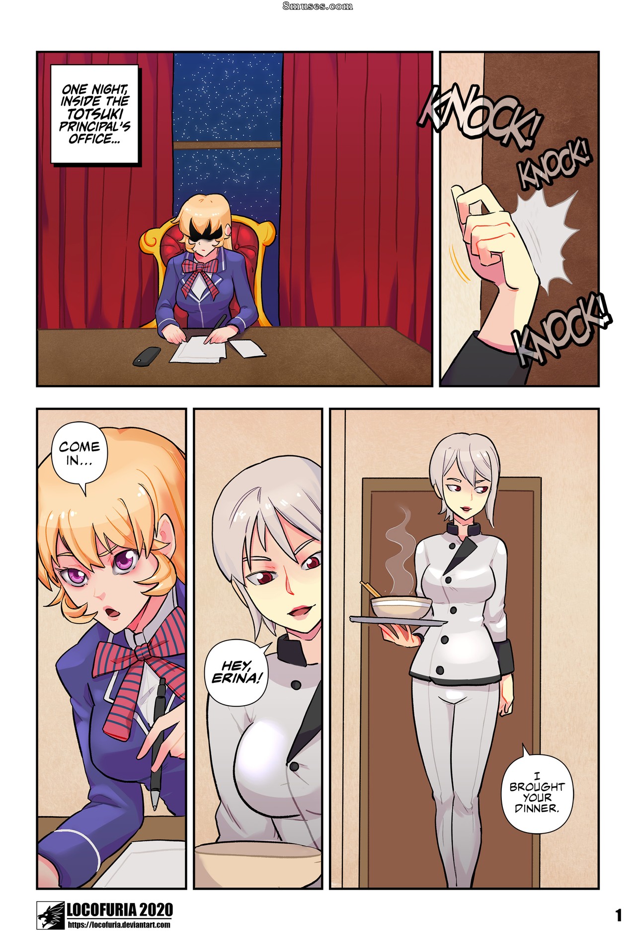 Locofuria Comics - Totsuki Wolves - Página 4