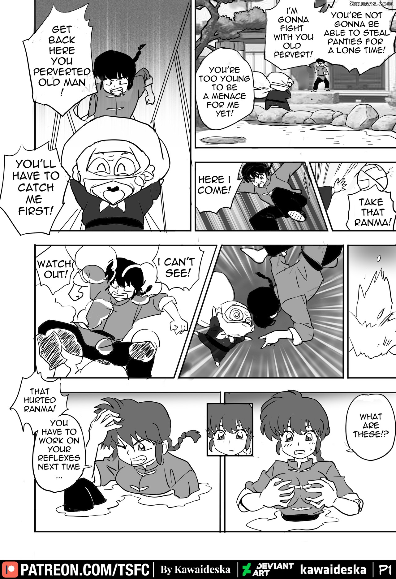 TSFC Comics - Aventura de Happosai - Página 1