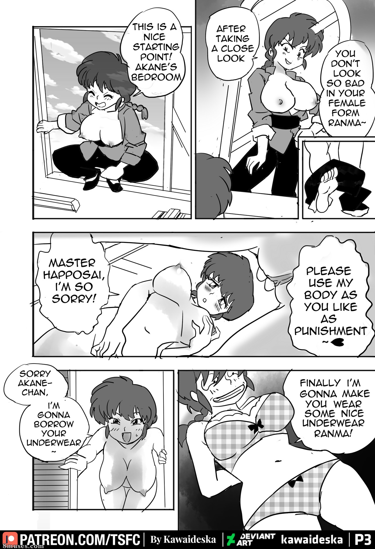 TSFC Comics - Aventura de Happosai - Página 3