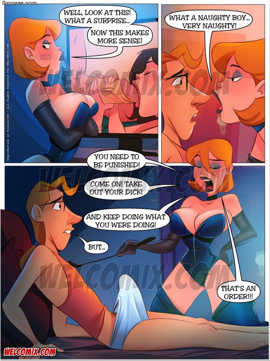Famille sacana - Anglais - Sacana familiale 29 - Baiser de bonne nuit - Partie 2 - Page 5