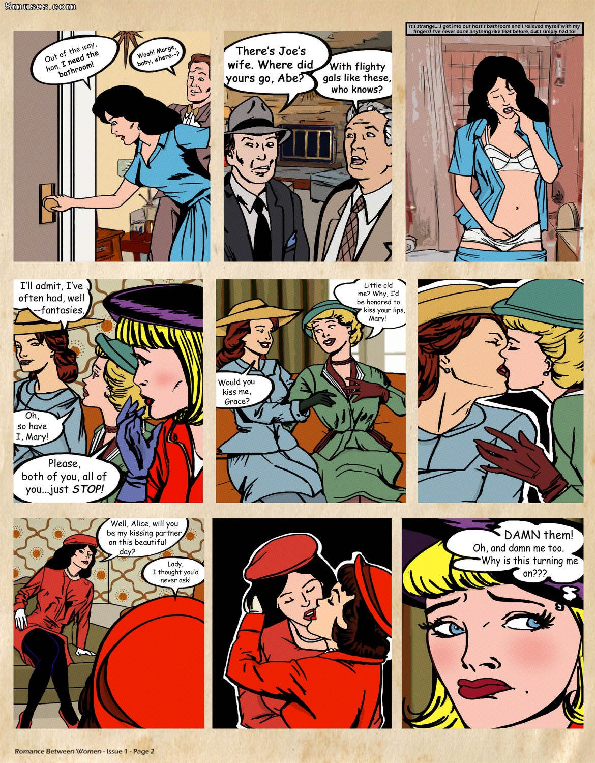 Everfire Comics - Relacionamento entre mulheres - Página 3