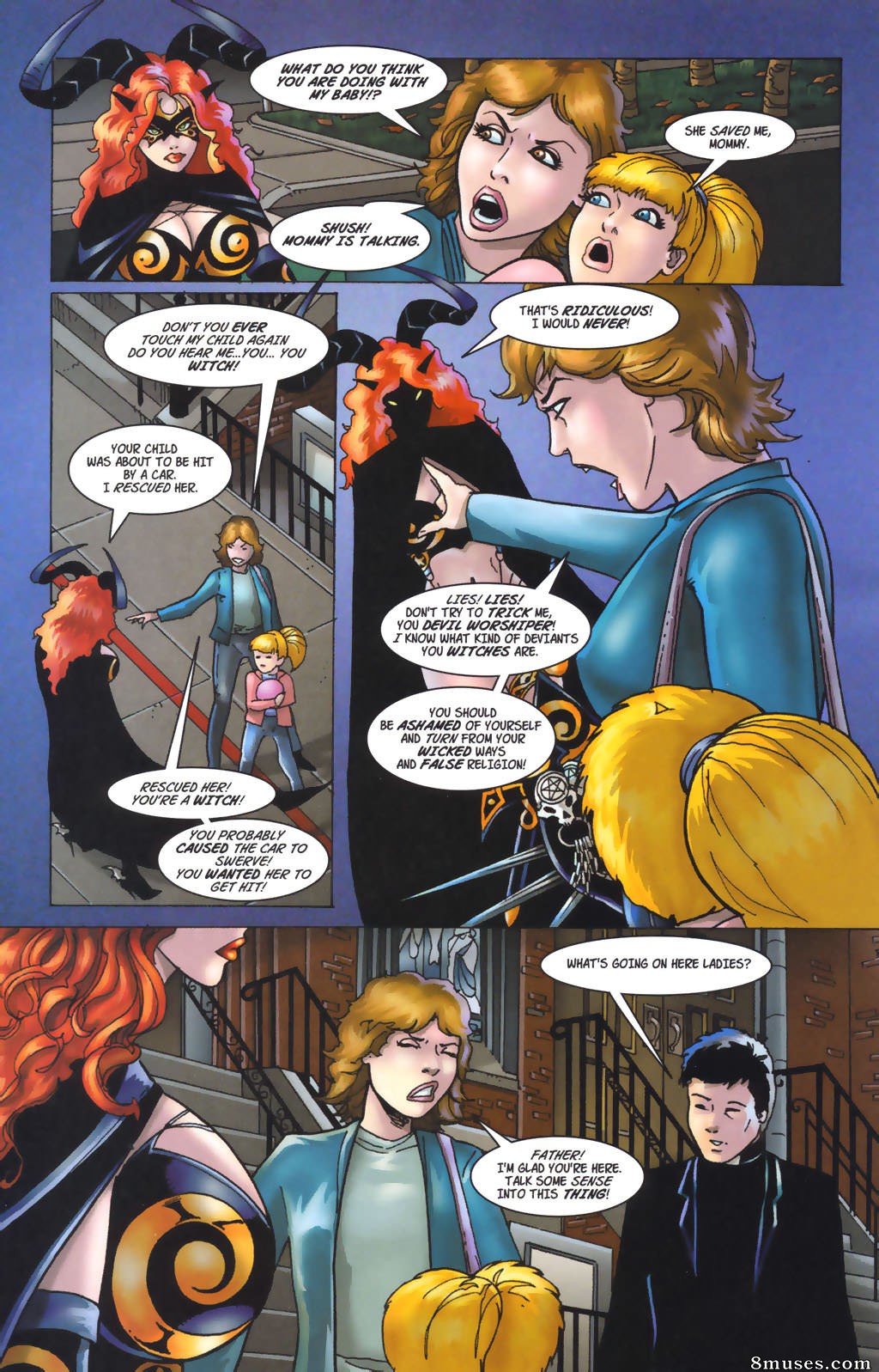 BroadSword Comics - Tarot - La sorcière de la rose noire 037 - Page 17
